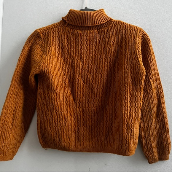 Vintage turtleneck cropped sweater - Picture 2 of 2